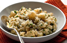 Kohlrabi Risotto picture taken from the New York Times
